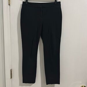 Black cropped pants